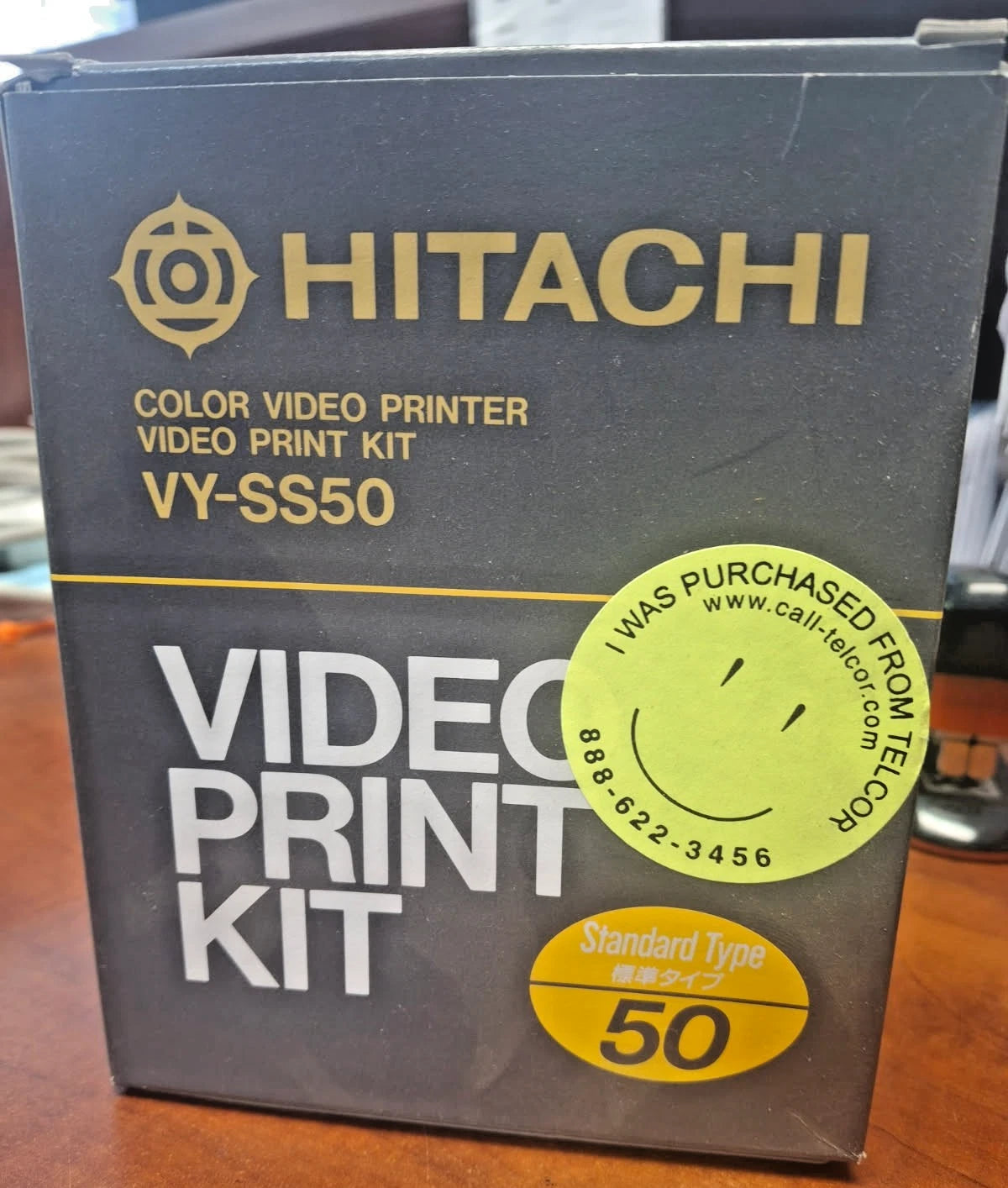 NEW IN BOX Hitachi Color Video Printer Print Kit VY-SS50
